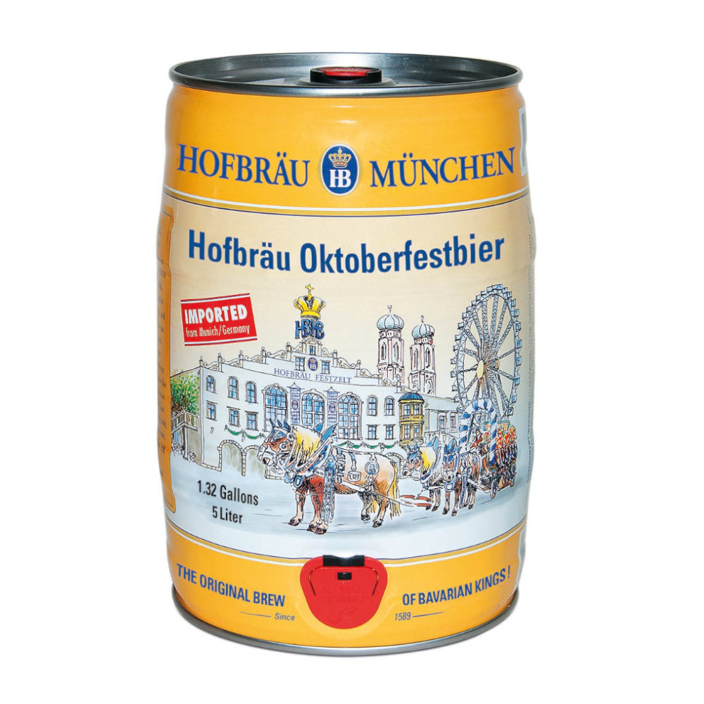Barril Hofbräu Okotberfestbier 5 litros